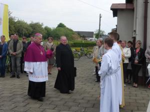 Wizytacja ks. biskupa Jana Kopca oraz udzielenie sakramentu bierzmowania - 18 maja 2016 2016r.